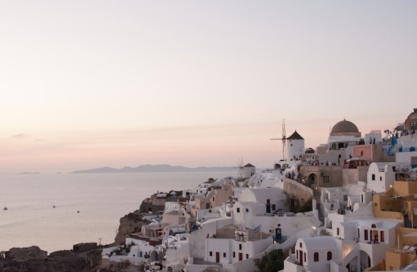Dreamy Santorini Sunset 1
