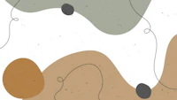 Mid Century Organic Pastels wallpaper