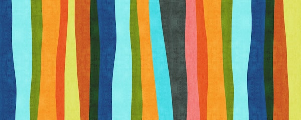 Colored brush strokes I