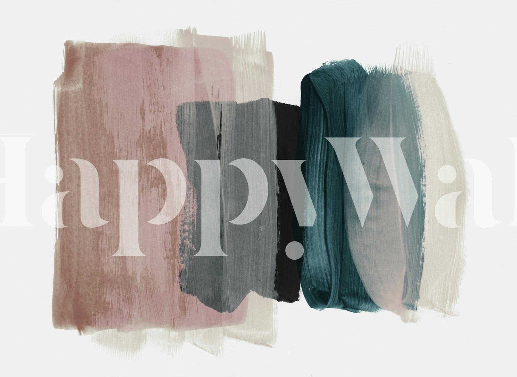 Minimalistyczny wzór tapety w pokoju