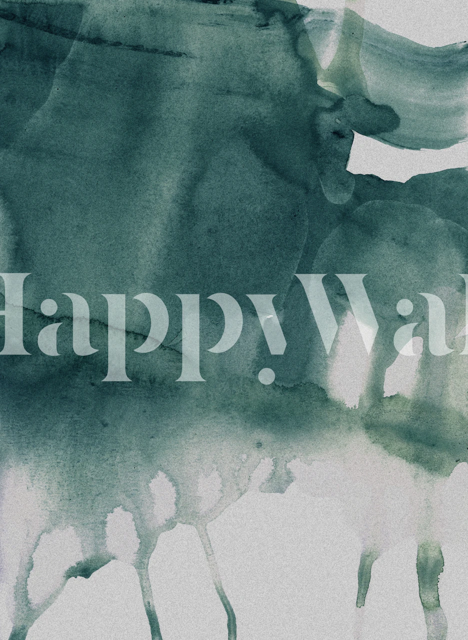 Float wallpaper displayed in an interior