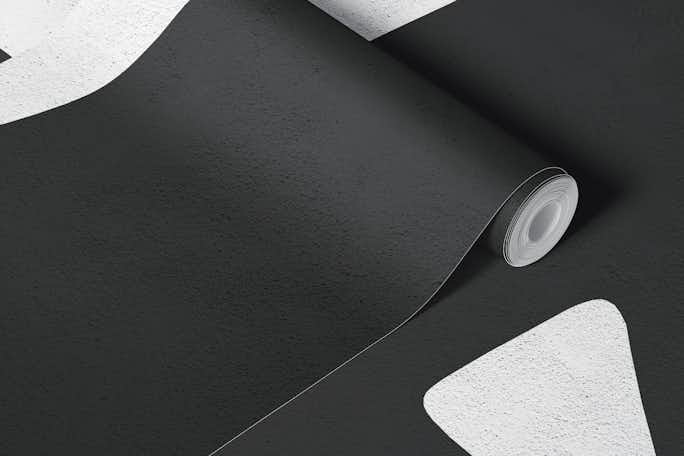 Black and white strokes IVwallpaper roll