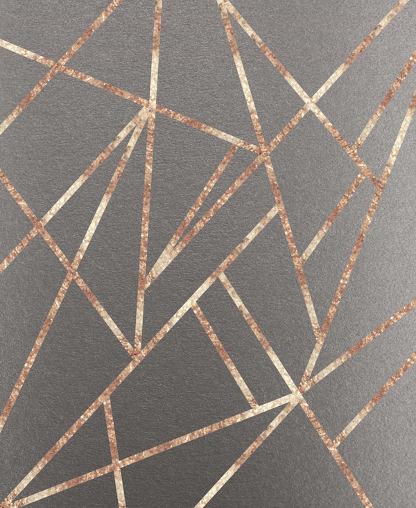 Classic Gray Rose Gold Geo 1