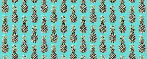 Pineapple pattern
