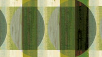 Mid Century Bauhaus Green tapeta
