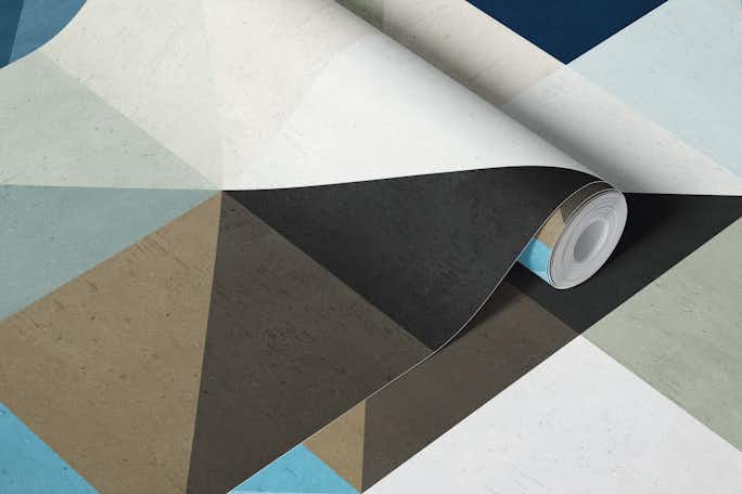 Colored squareswallpaper roll