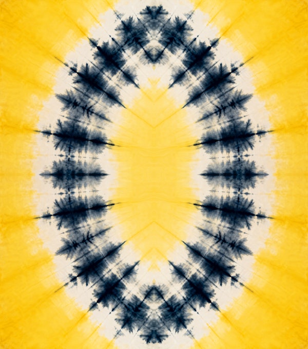 Tie Dye Yellow