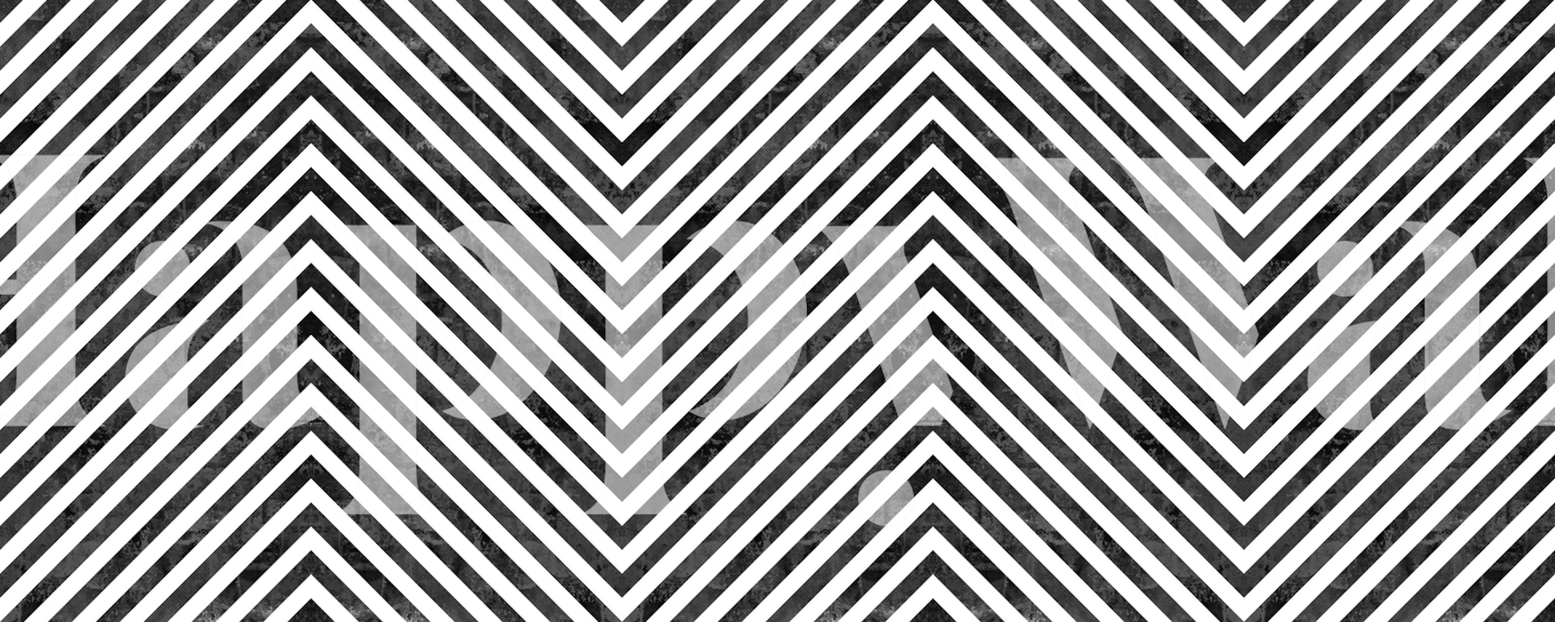 Black lines geometric pattern wall mural