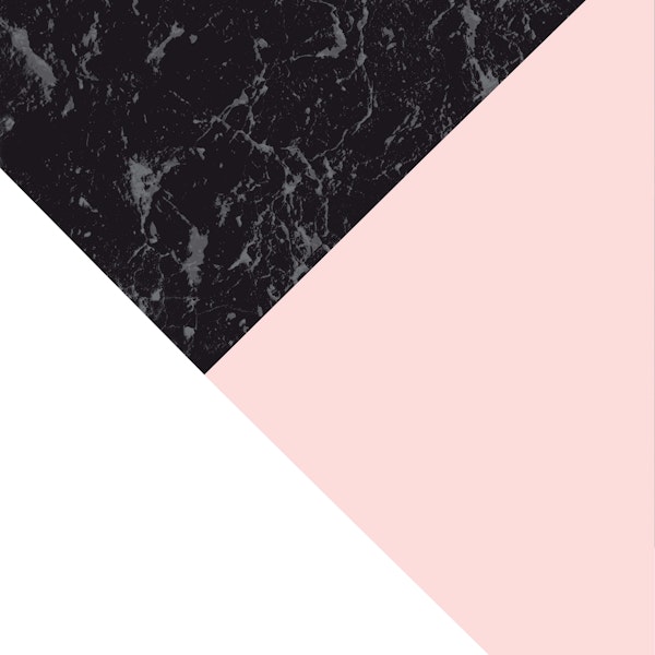 Blush Gray Marble Geometric 1
