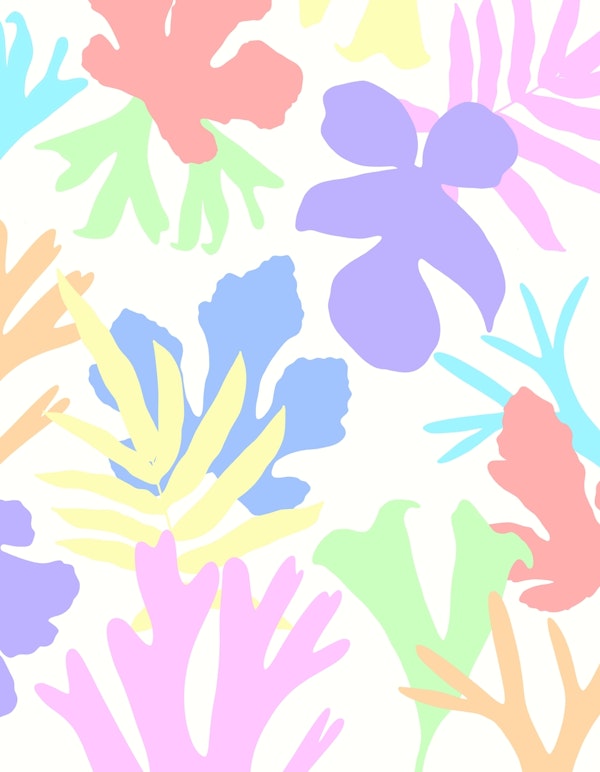 Abstract Botanical Leaves 2