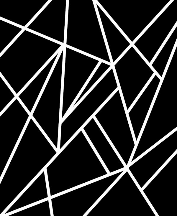 Classic Black White Geo 1