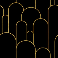 Luxury Gold Arches wallpaper
