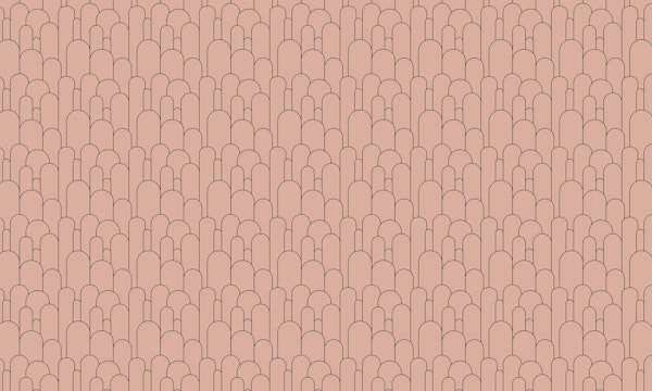 Mid Century Terracotta Arches