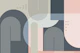 Mid Century Abstract Arches 2
