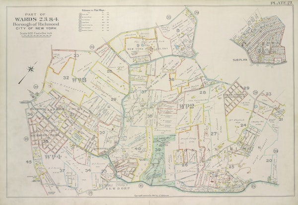 Wards Boroughs of Richmond Map