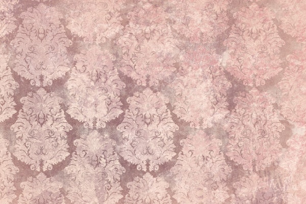Antique Damask Blush Pink