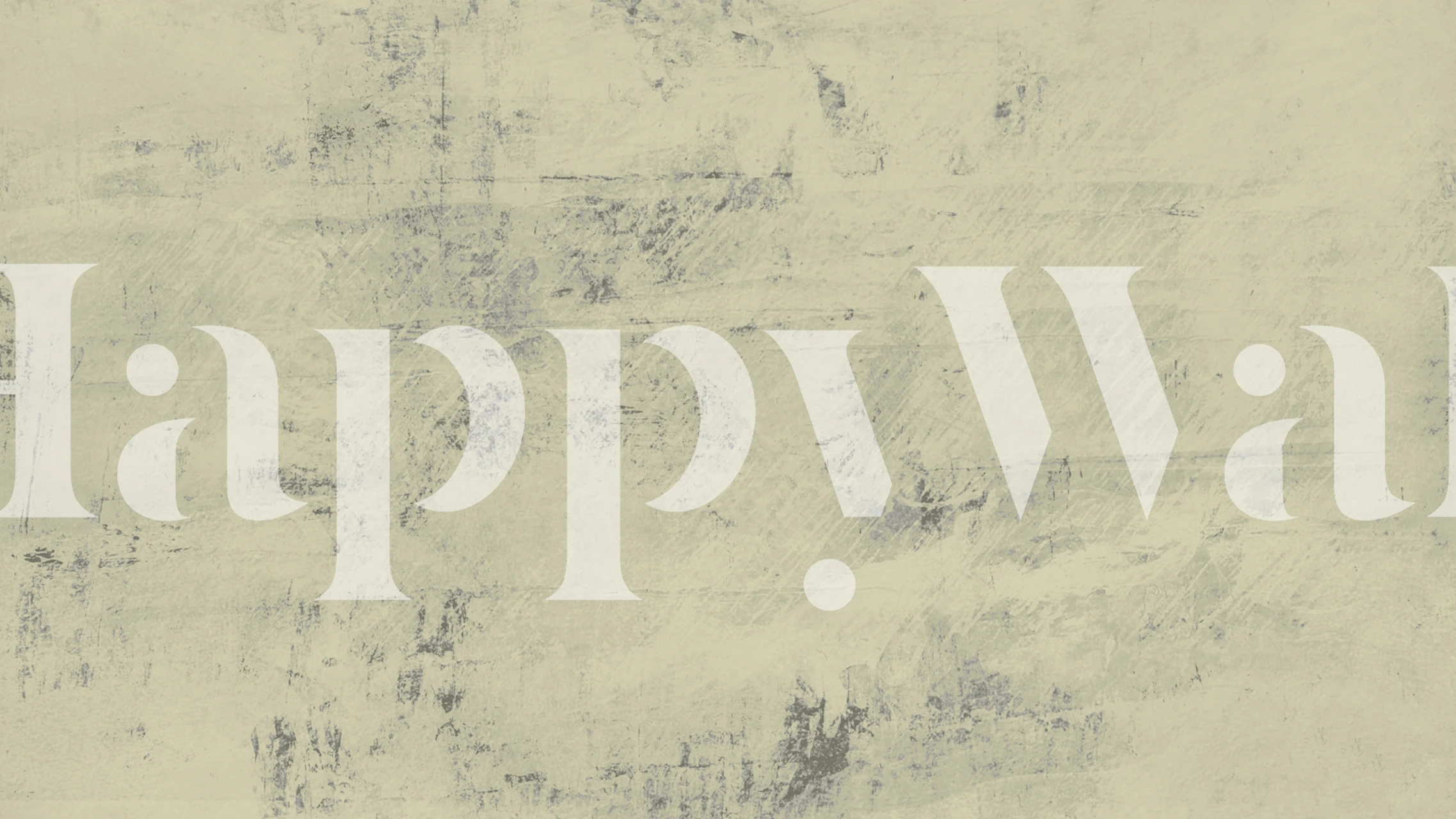 Minimal Abstract Green Texture papel de parede em um quarto