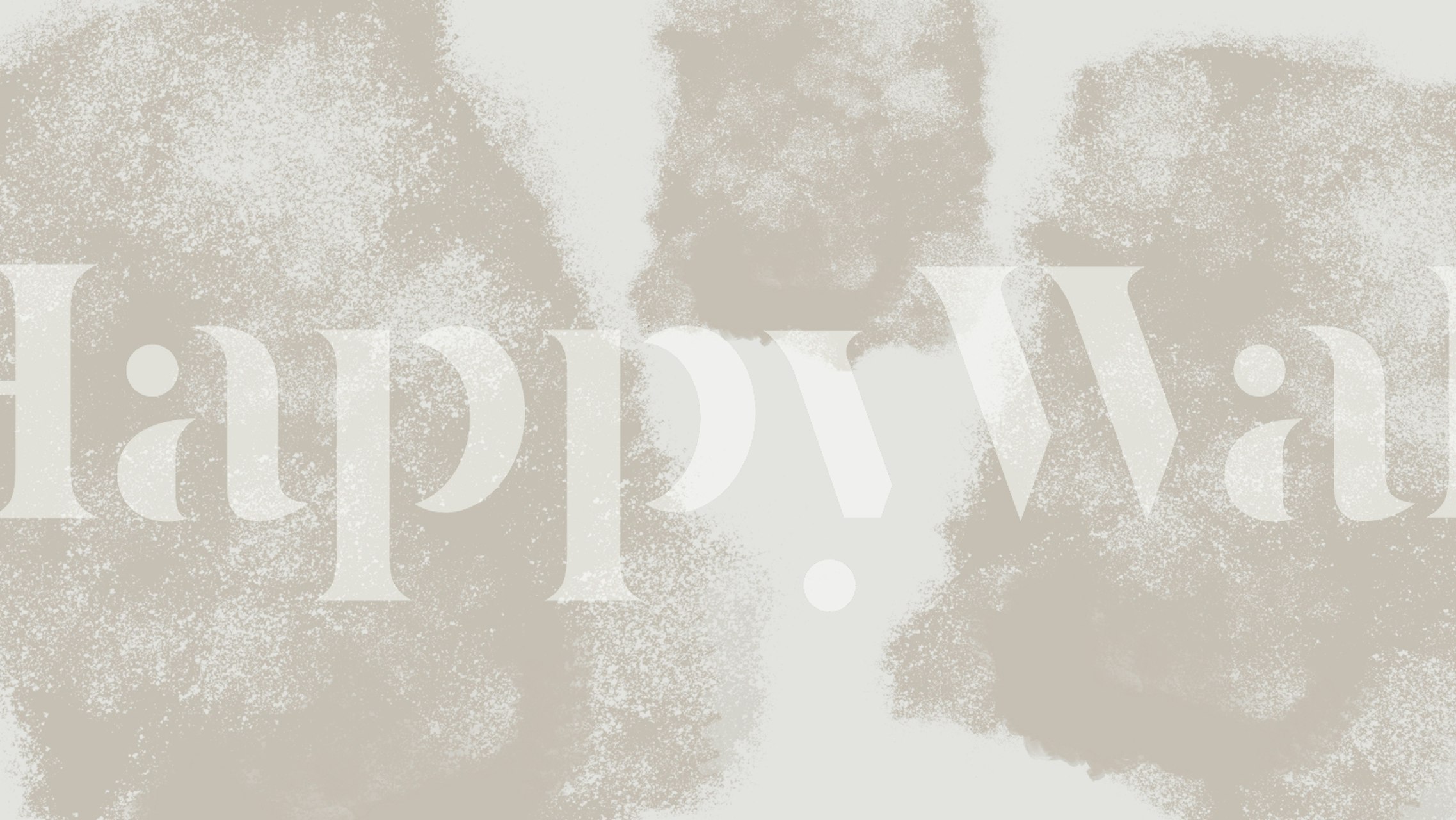 Minimal abstract tan texture wallpaper in a room