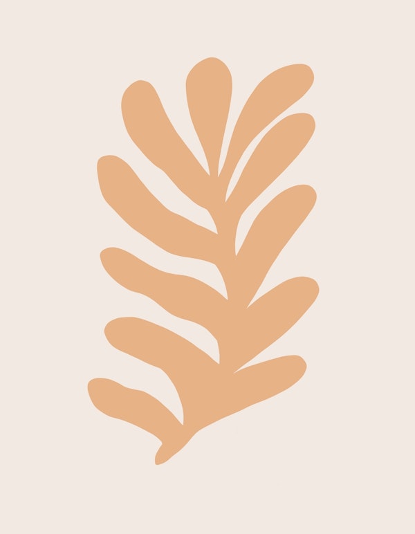 Abstract Seagrass Pastel 1