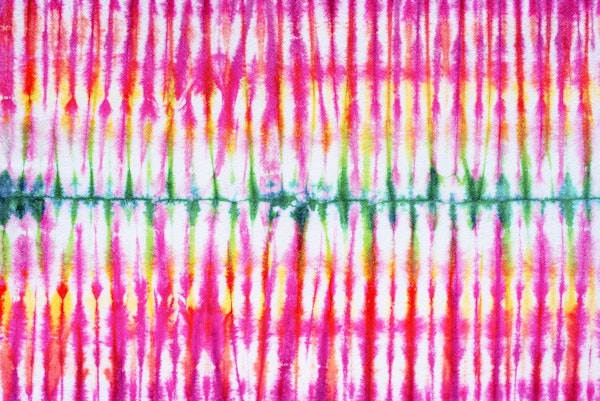 Striped tie dye
