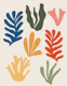 Abstract Seagrass Pattern 1a