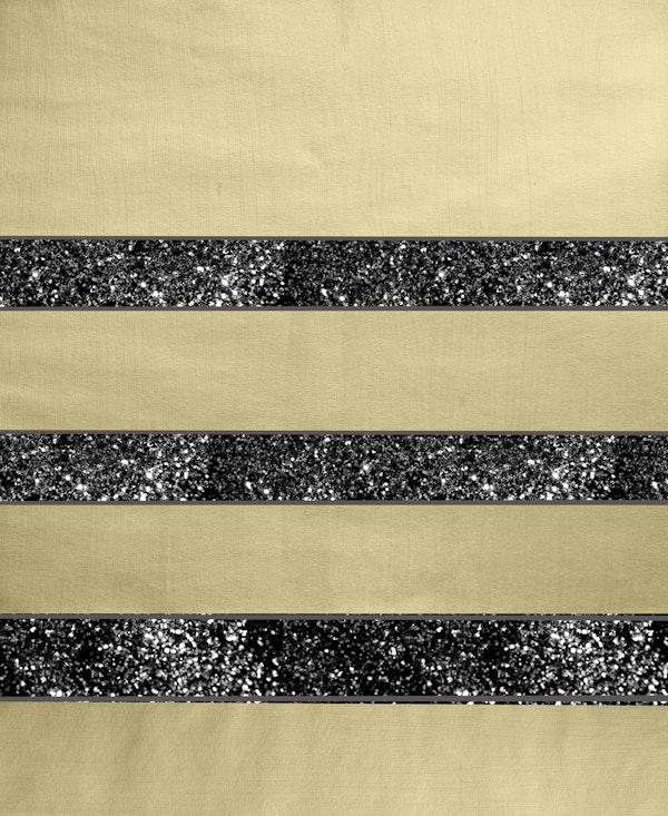 Gold Black Glitter Stripes 1