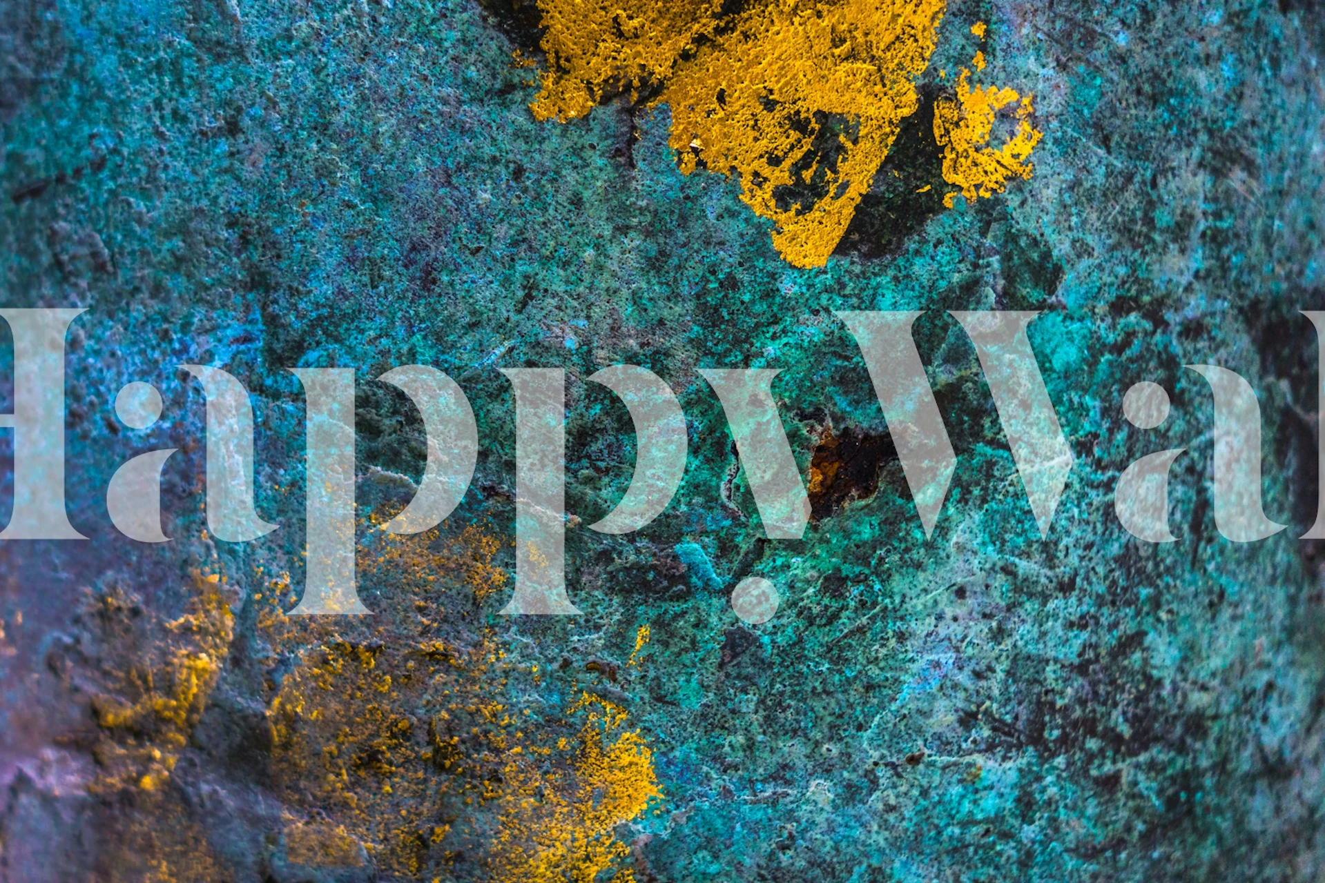 Papel tapiz Mystic Stone en una habitación elegante