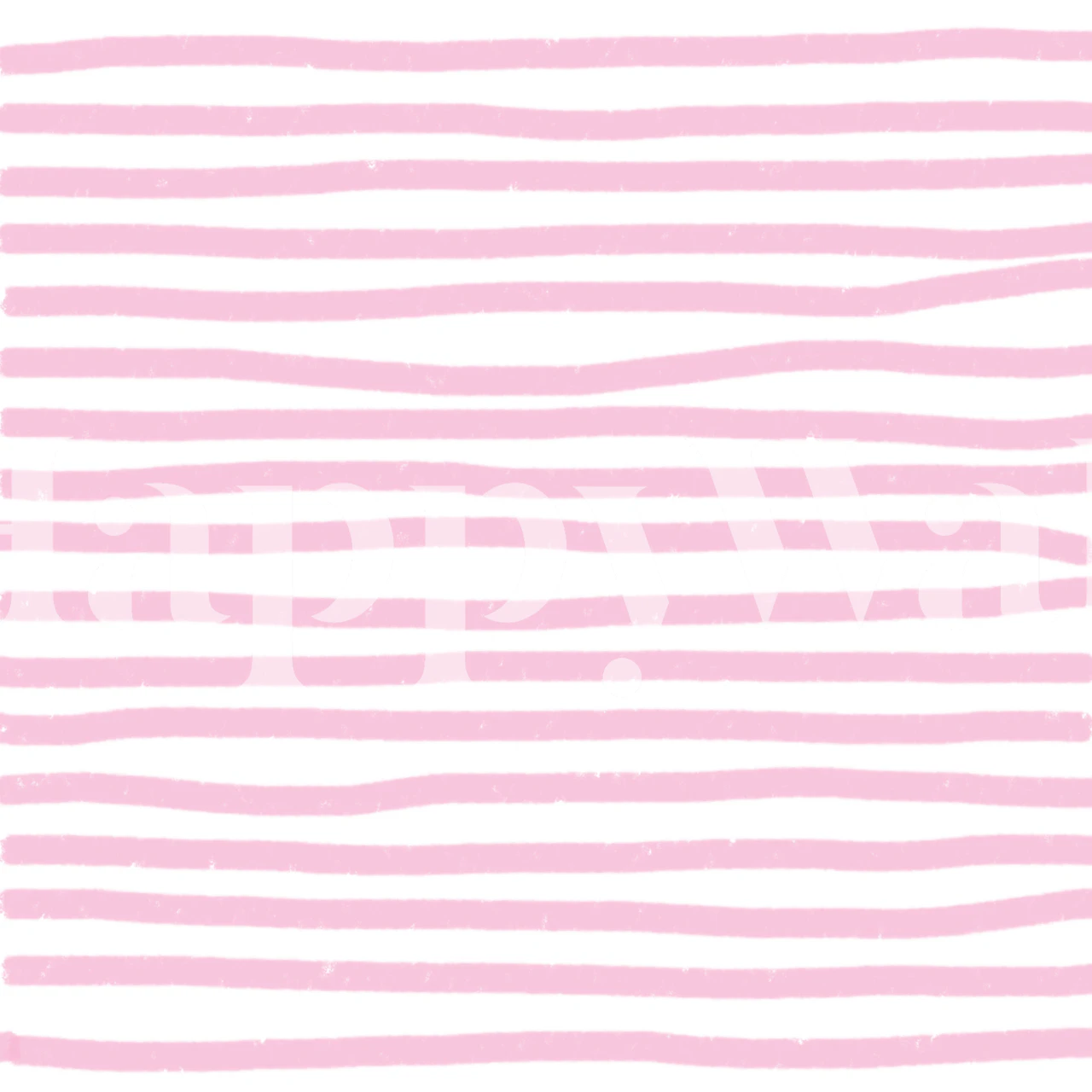 Pink stripes horizontal wallpaper in a room
