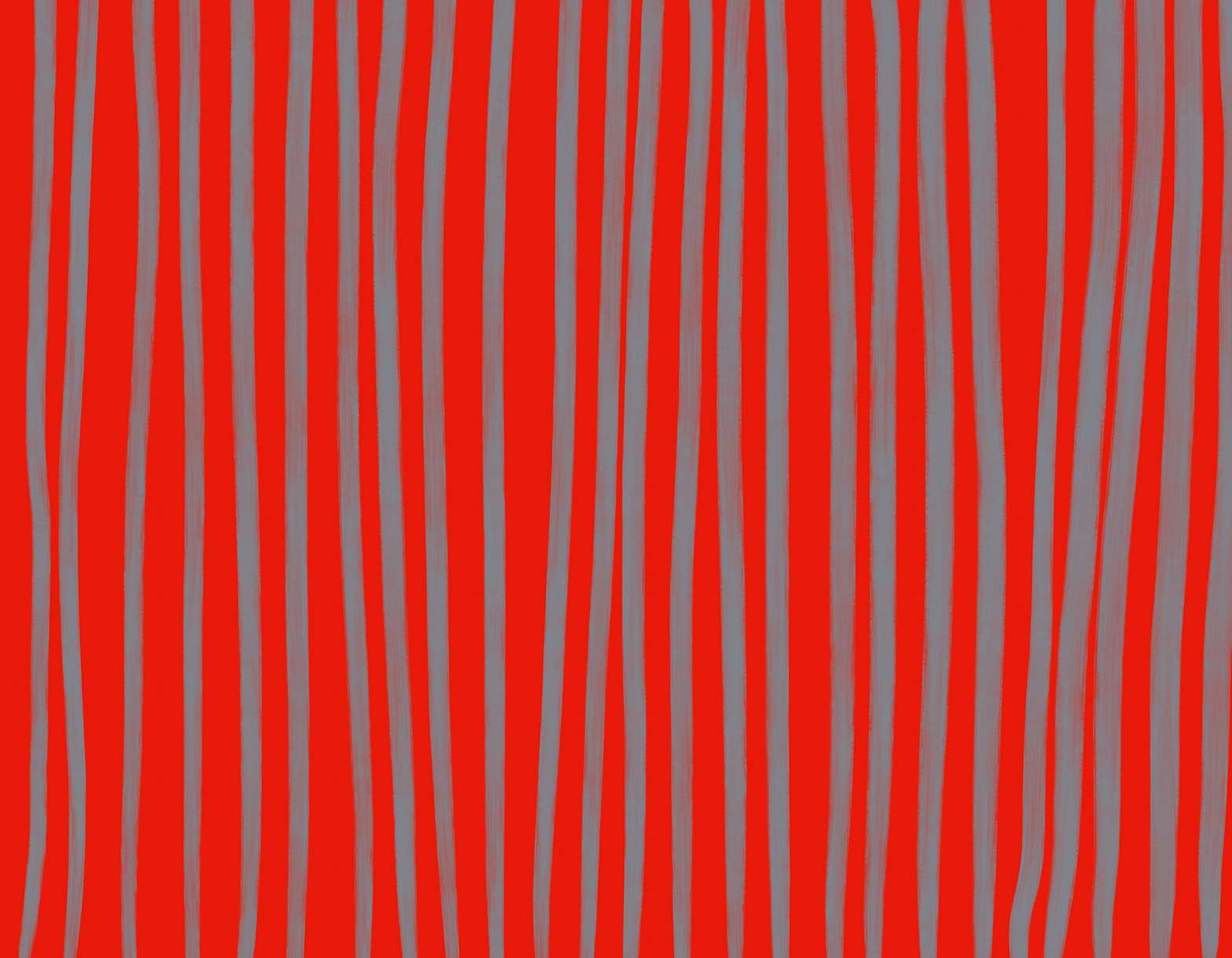 Buy Simple Stripes Red And Grey wallpaper - Happywall