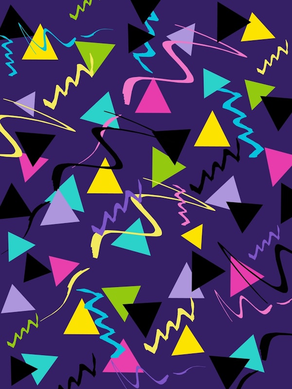 80s Groovy Neon Vibes 1