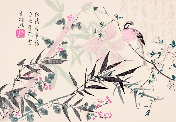 Bamboo Flower Chinoiserie