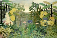 Vintage Jungle Floral papiers peint