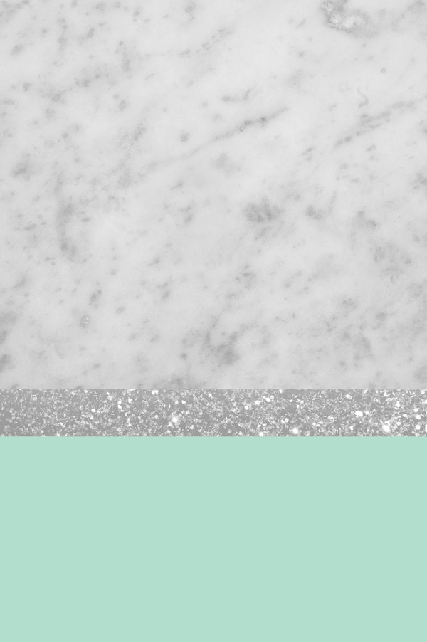 Marble Mint Silver Stripe 1