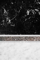 Black Marble Silver Stripe 1 wallpaper