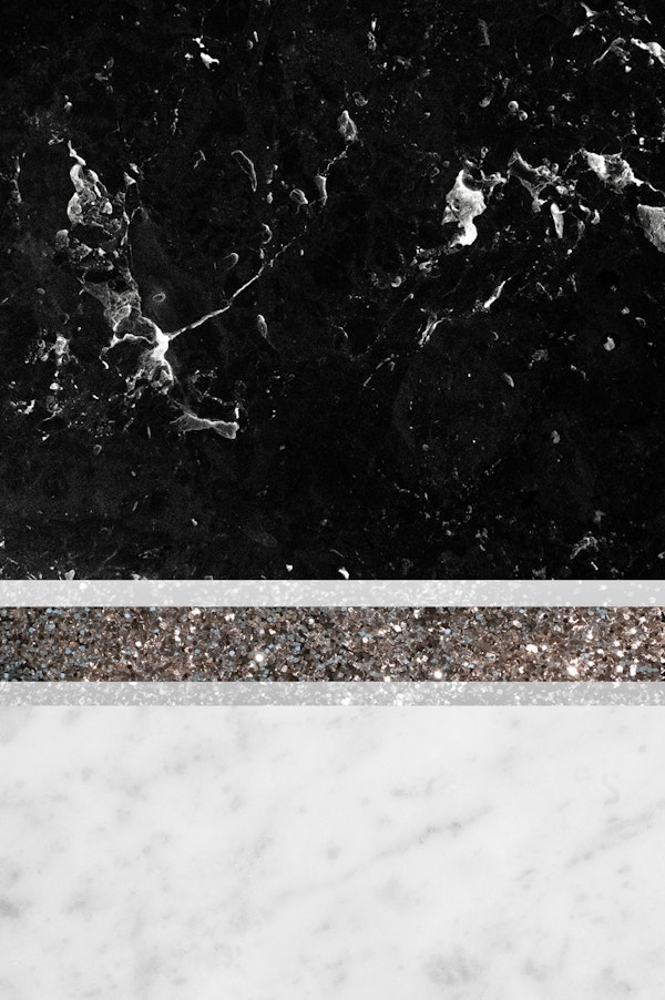 Black Marble Silver Stripe 1