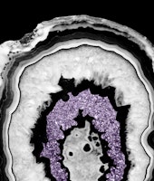 Agate Ultra Violet Glitter 2 ταπετσαρία