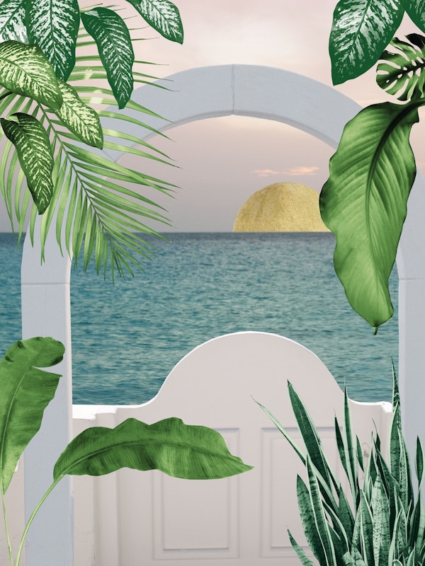 Santorini meets Curacao 1