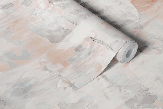 White Gray Watercolorwallpaper roll