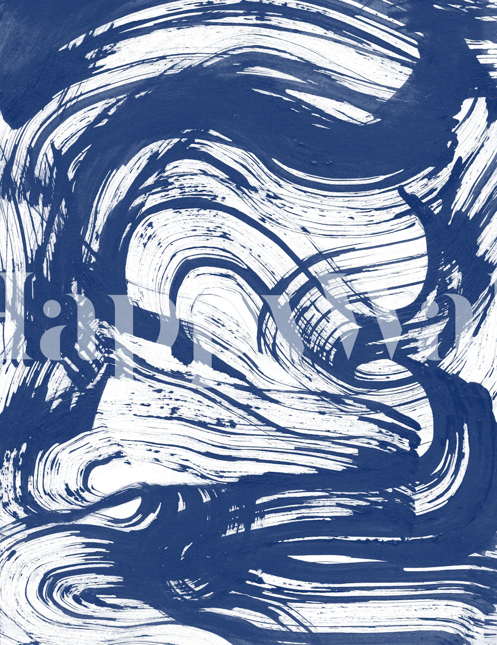 Tapeta Ocean Breeze wyświetlona w pokoju