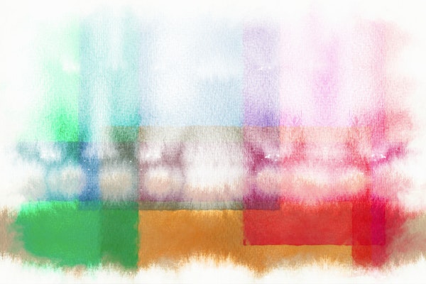 Summer Watercolor Horizon