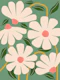 Wild Daisies - green