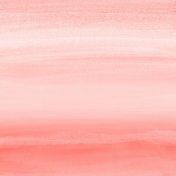 Living Coral Watercolor 1