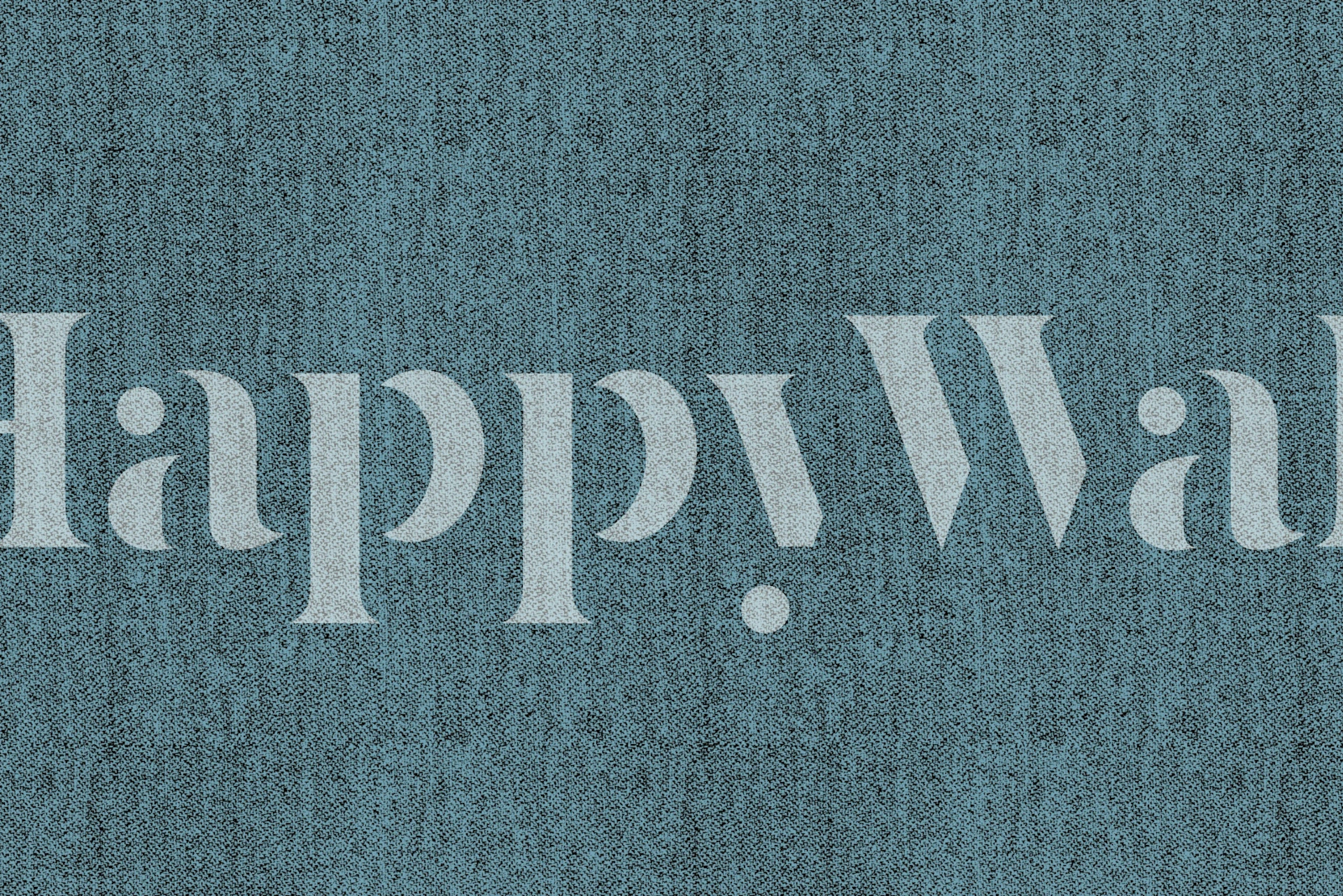 Textile pattern in rich teal color wallpaper