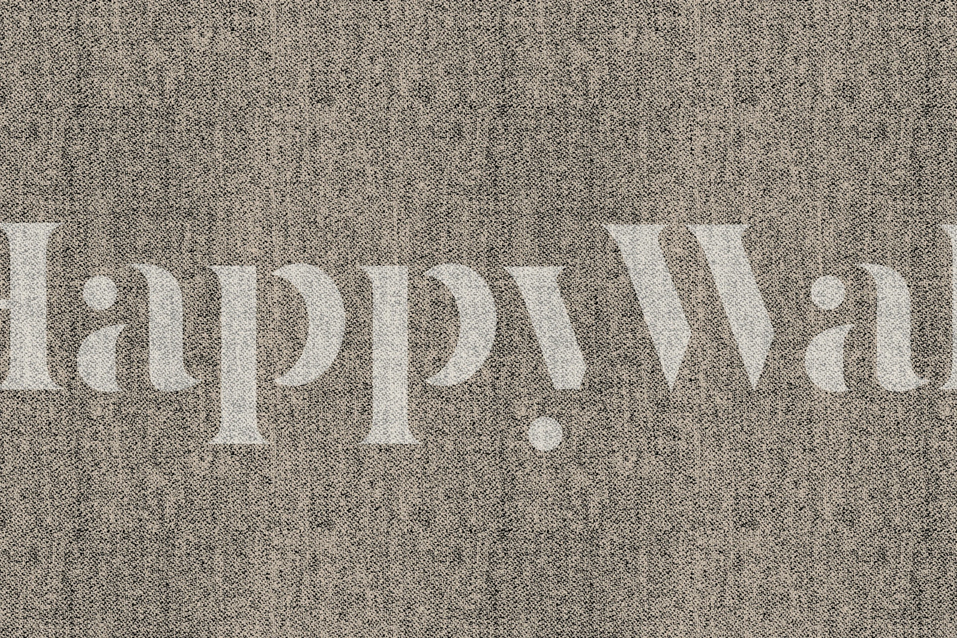 Beige textile wallpaper in a room setting