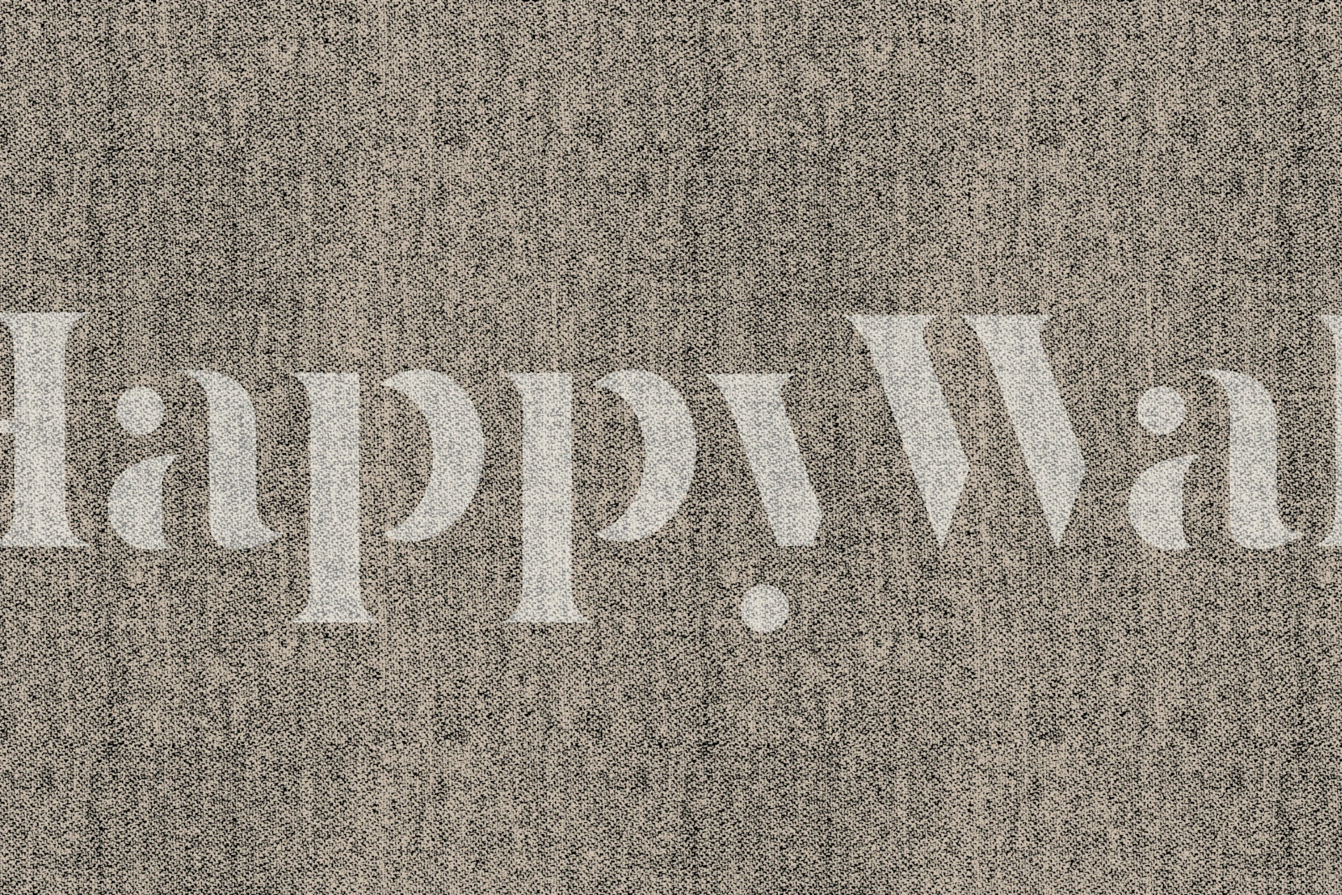 Beige textile wallpaper in a room setting