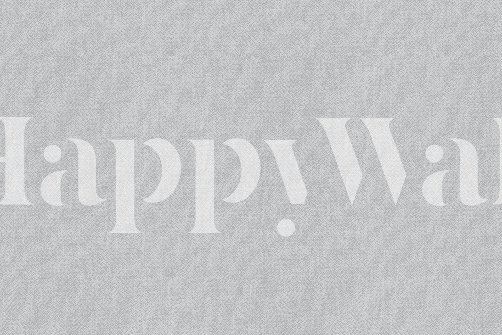 Grey Textile Tapete in einem Raum