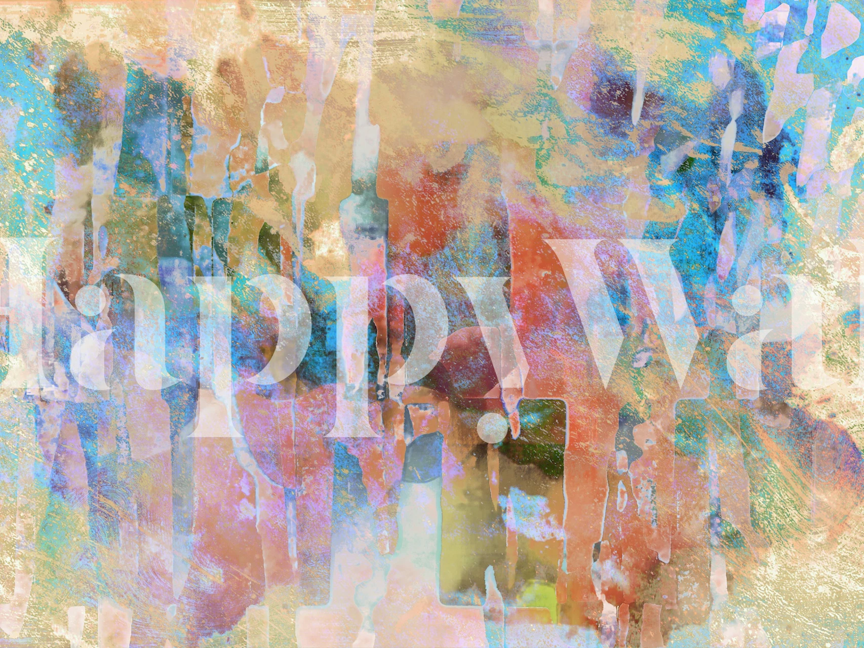 Abstract pastel wallpaper with soft colors and flowing patterns