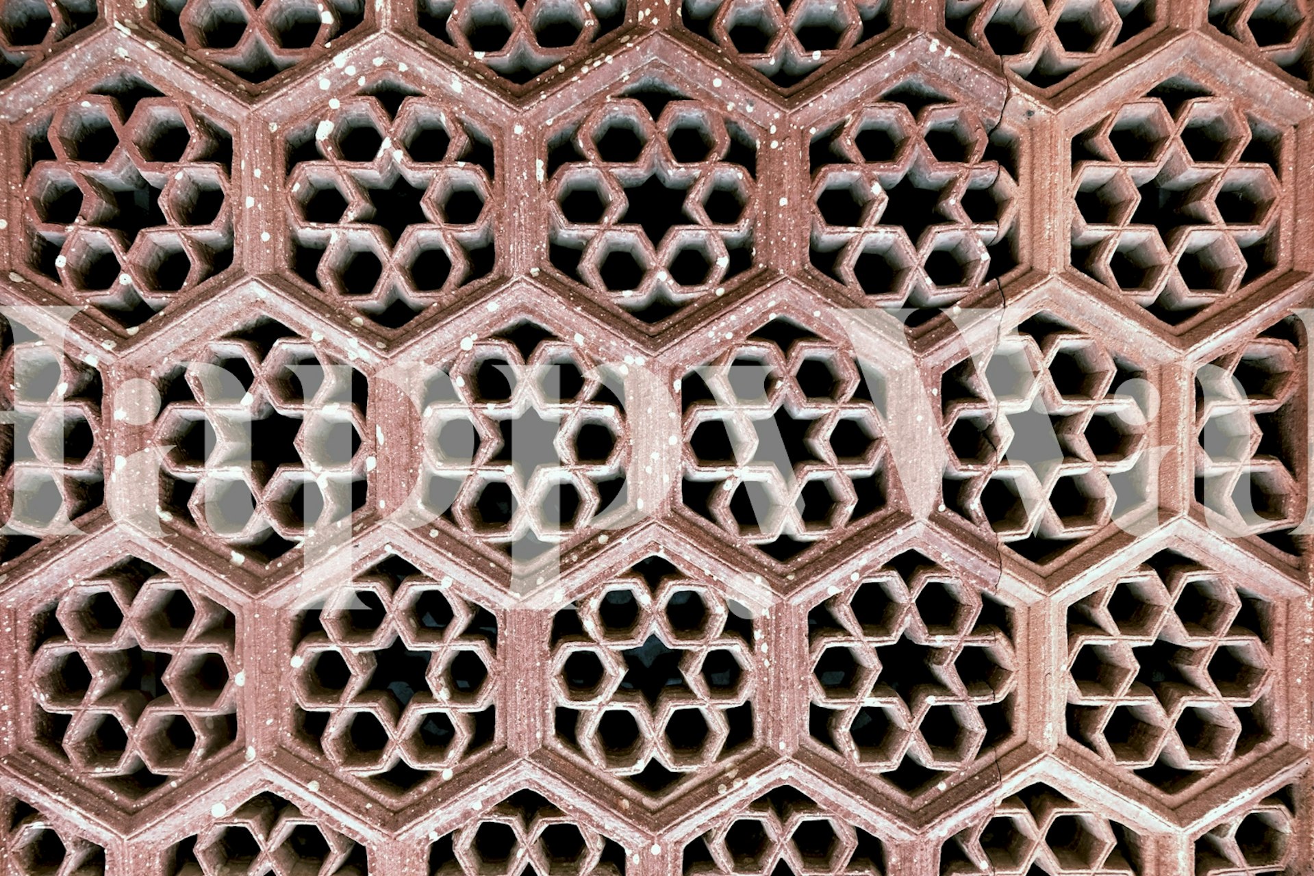 Oriental Morocco tapetdesign i et rum