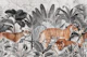 Vintage Tiger Jungle