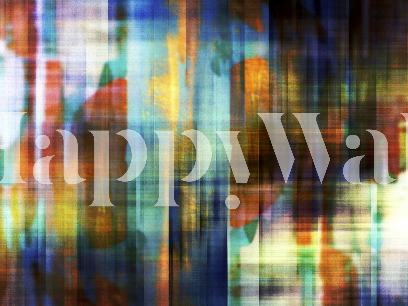 Abstract color blend texture wall mural